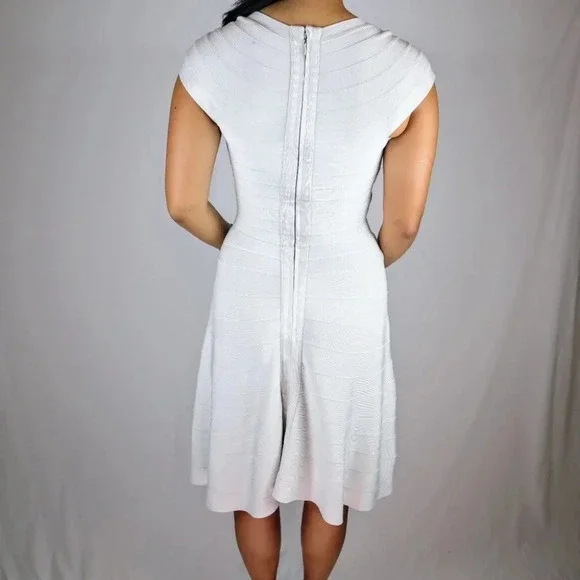 Herve Leger White Nahla Bandage Dress $1290 - Picture 8 of 14